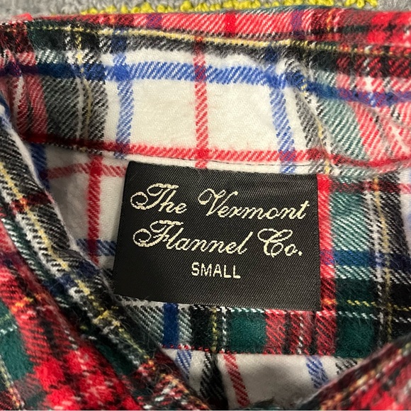 Vermont Flannel Co. Plaid Flannel  Long Sleeve Shirt Mens Size Small Button Down - Picture 5 of 11